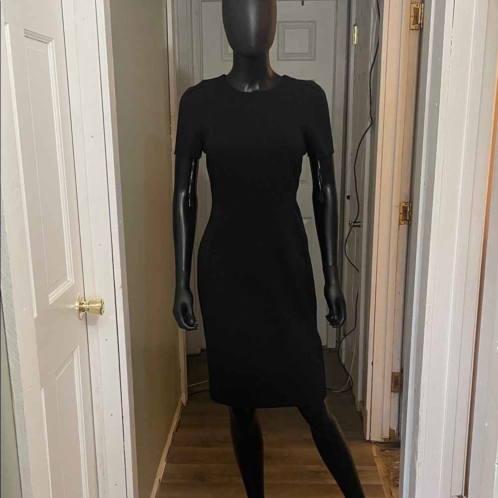 Calvin Klein Classic Black Midi Dress